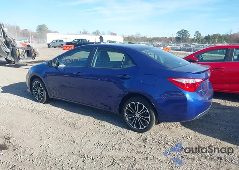 2016 Toyota Corolla S Plus из США, поврежденный, VIN 2T1BURHE6GC544049